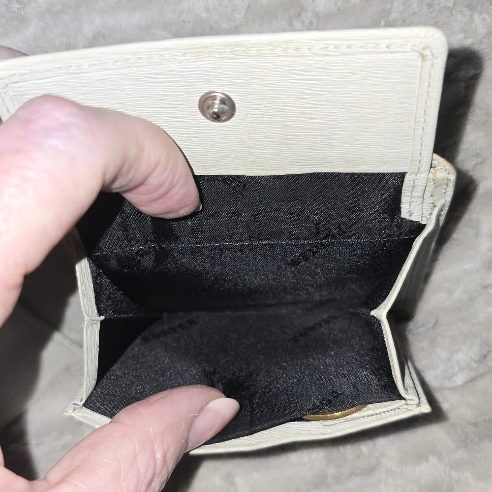 Yoshida & Co Porter Bifold mens Wallet. Light taupe EUC